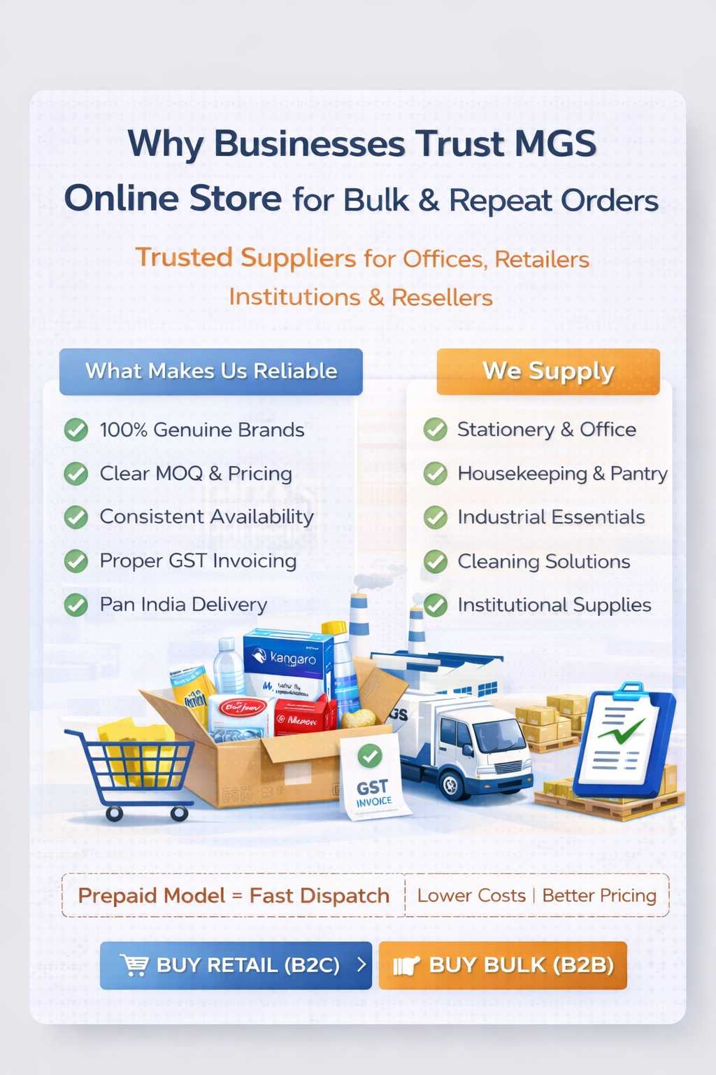 Why Businesses Trust MGS Online Store for Bulk & Repeat Orders
