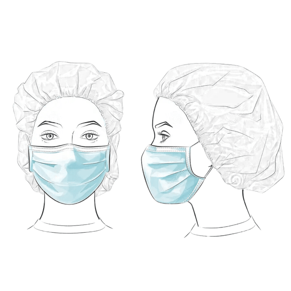 MGS - 3 Ply Disposable Face Mask, Pack of 100 Mask