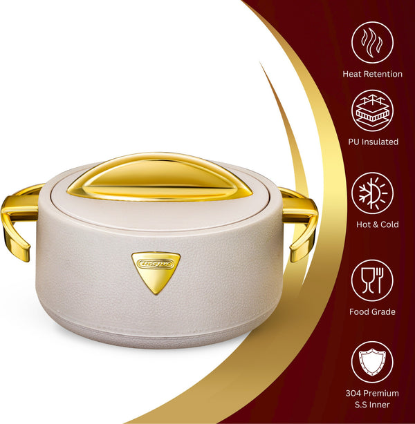 Mayur Luxury Leather Insulated Premium Casserole 2500