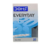 Doms Everyday Incredible Handwriting Ball Pen Blue, pack of 80 Pens