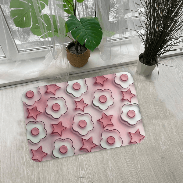 MGS Square Mat Mix Pattern 40x60 Cm