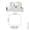 Neelgagan Shipping Label 100x150mm, 4x6"300 Label per Roll, Pack Of 2 Roll