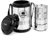 Mayur York 4 S.S 4 Container Lunch Box