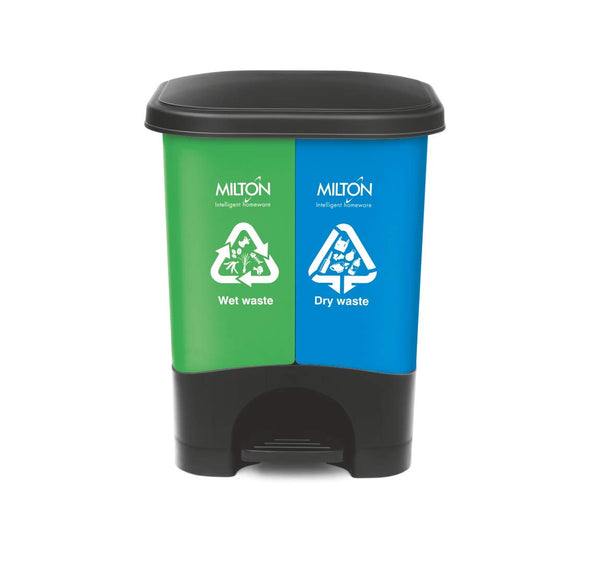 Milton Twin bin 20 Dry & Wet Dustbin