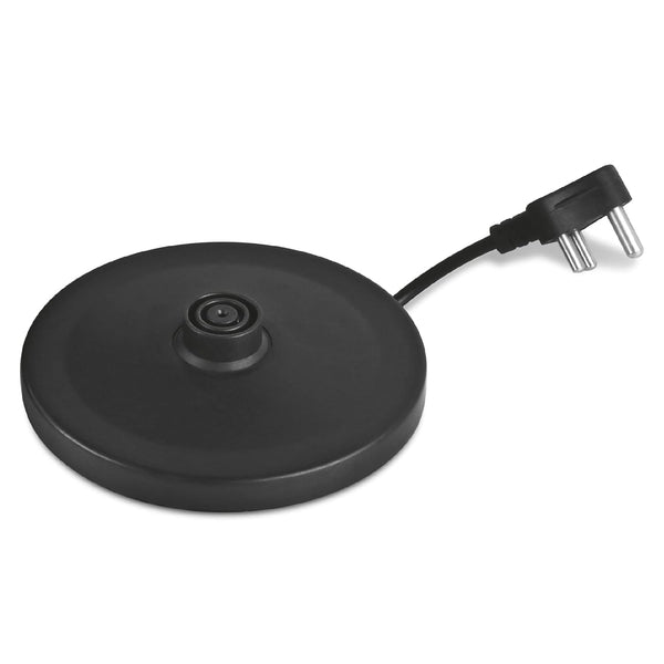 Milton Euroline Go Electro 1.5 Stainless Steel Electric Kettle, 1 Piece, Silver, 1.5 Litres | Power Indicator | 1350 Watts | Auto Cut-off | Detachable 360 Degree Connector | Boiler for Water