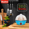 Skyline 350 Watt Electric Egg Boiler, Quick & Easy Egg Cooker with BPA-Free Plastic
