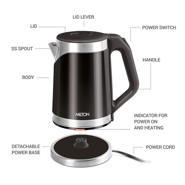 Milton Euroline Vienna Electric Kettle 1.8 ltr 1500w