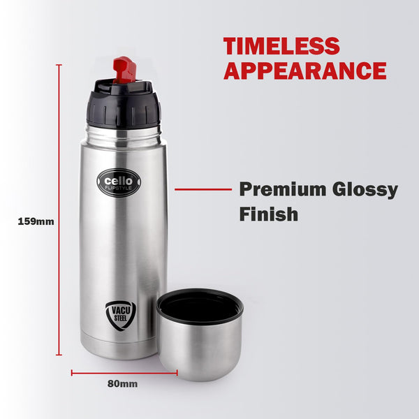 Milton Flip Lid 500 Ml Thermosteel Bottle