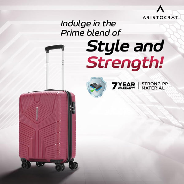 Aristocrat Slay Plus Cabin size Suitcase 55cm Small