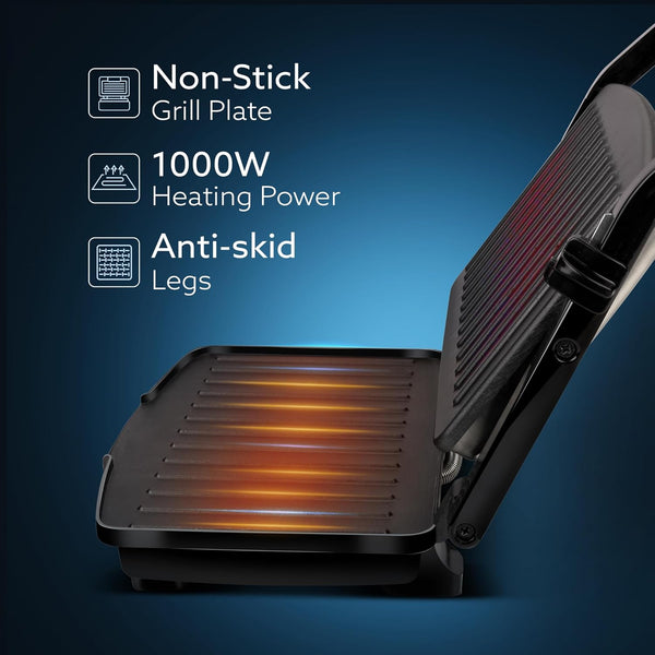 Agaro Royal Grill Sandwich Maker 1000w No.34336
