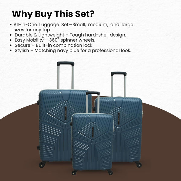 Aristocrat Slay Plus Set of 3 55,66,76cm S,M,L 5yr Warranty