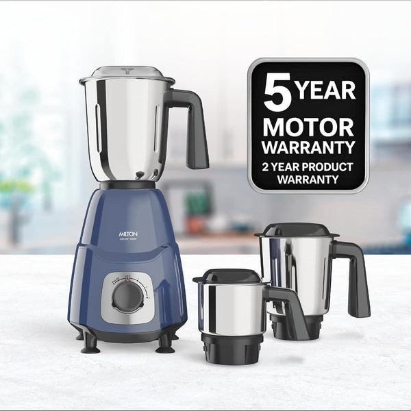 Milton Spire 3 Jar Mixer Grinder 550w