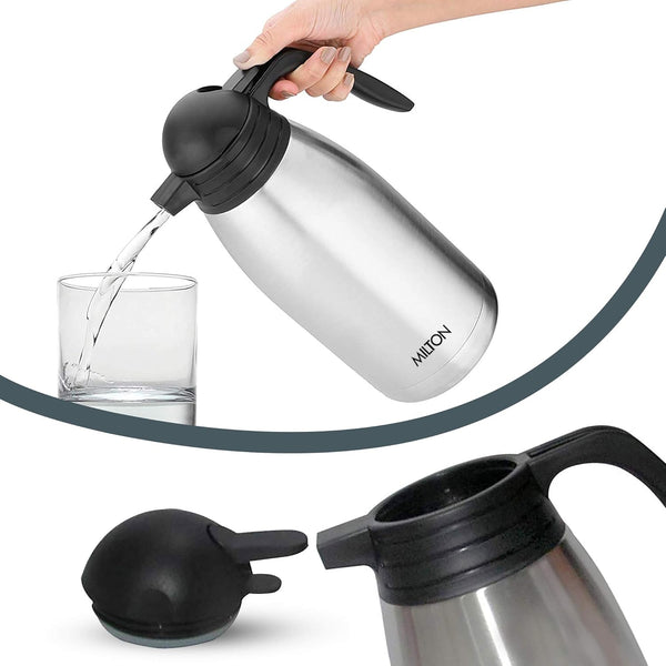 Milton Carafe Classic 2000 S.S Thermosteel 2ltr Flask
