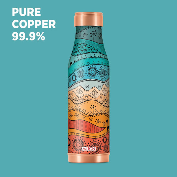Milton Copper Amaya 1 Bottle & 2 Glass Gift Set