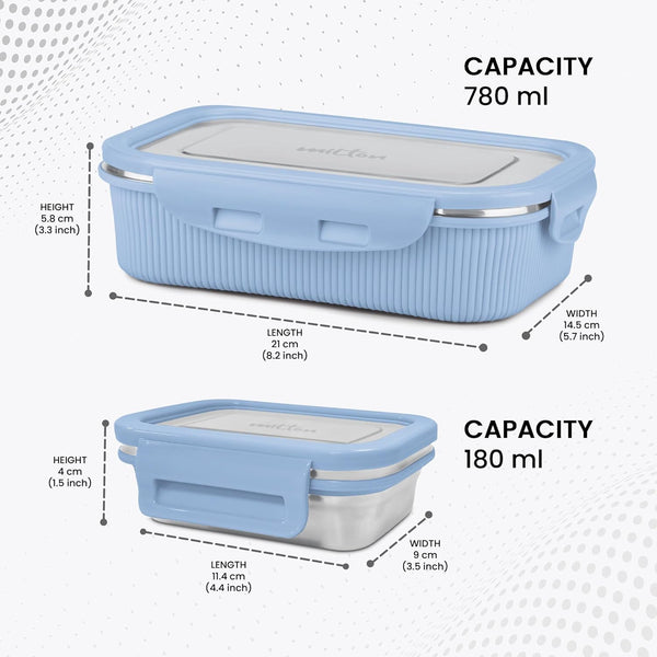 Milton Unisteel Cool Touch Epic Tiffin 800