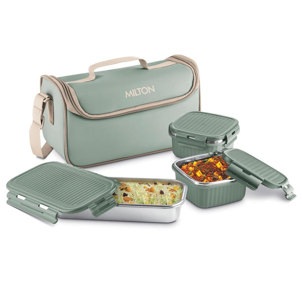 Milton Softline Tiffin Lush Lunch 2x300ml & 1x600ml Container