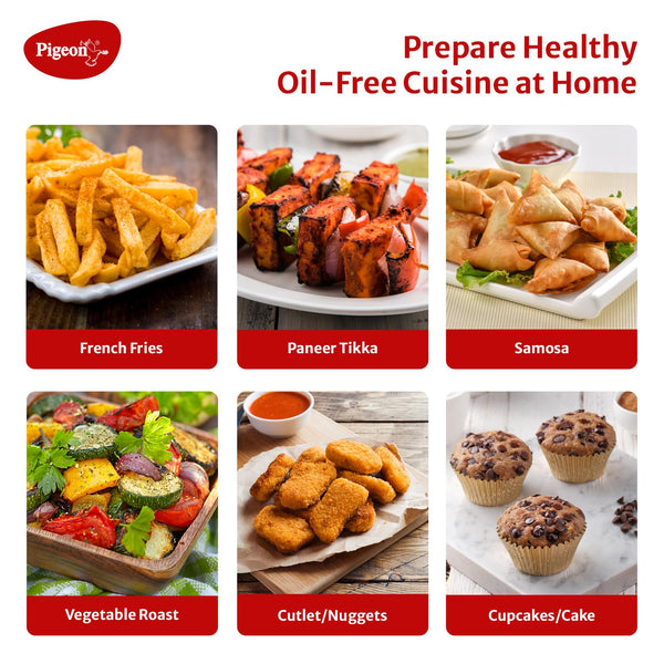 Pigeon Healthifry Manual Airfryer 1200w 4.2Ltr NO.SAP15971
