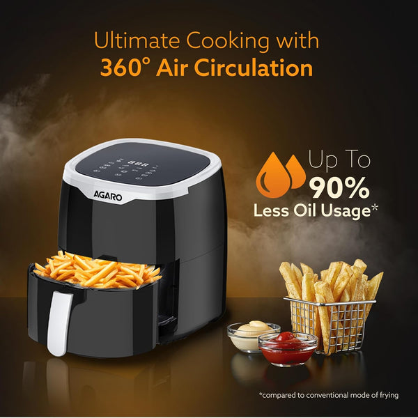 Agaro Galaxy Digital Air Fryer 4.5Ltr No.34028