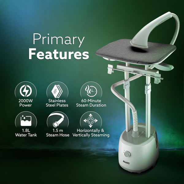 Agaro Grand Standing Garment Streamer 2000w No.34164A