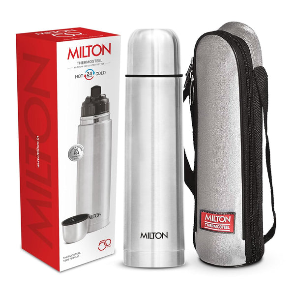 Milton Thermosteel 1000Flip Lid Bottle 1 Ltr