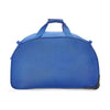 Aristocrat Polyester Solid Pattern Dart Duffle Bag, Wheel (H) 52 Blue (Blue, Small), 52.5 x 28 x 31 Centimeters