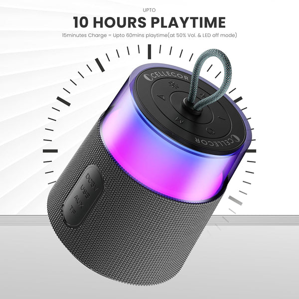 CELLECOR CLB-80 Boom 10W Bluetooth Portable Speaker