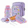 Milton Snackie Mate 6pcs Lunch Box Set with Bag & Bottle