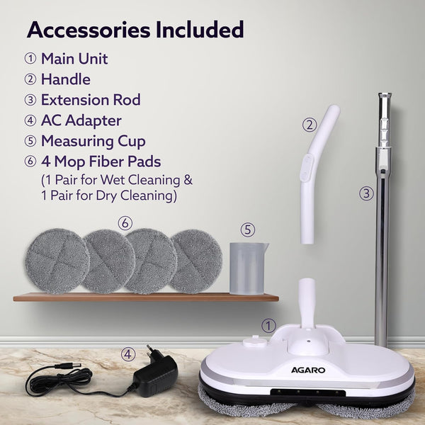 Agaro Regency Electric Spin Mop No.34118