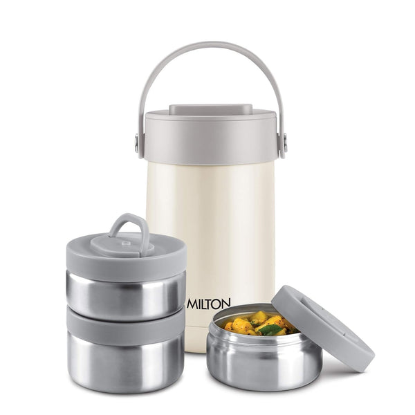 Milton Glamour Thermosteel Vaccum insulated Tiffin