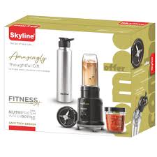 Skyline Fitnesh Set - Nutri Fresh 500w & 1ltr Steel Bottle