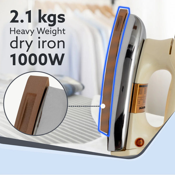 Agaro Regency Heavy Weight Dry Iron 1000w No.34049
