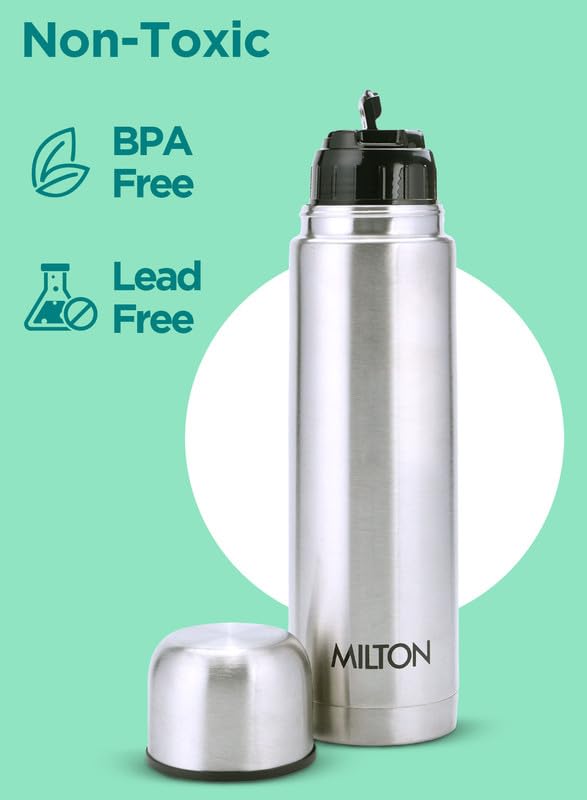 Milton Thermosteel 1000Flip Lid Bottle 1 Ltr