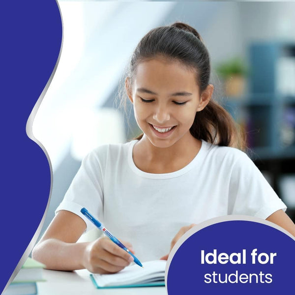 Cello Butterflow Simply Blue Ball Pen, pack of 40 Pens