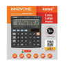 INNOVONE Calculator K-612 GST, Fixed Angular Display, GST Function, Auto Replay & Grand Total Function, with 3 Years Warranty