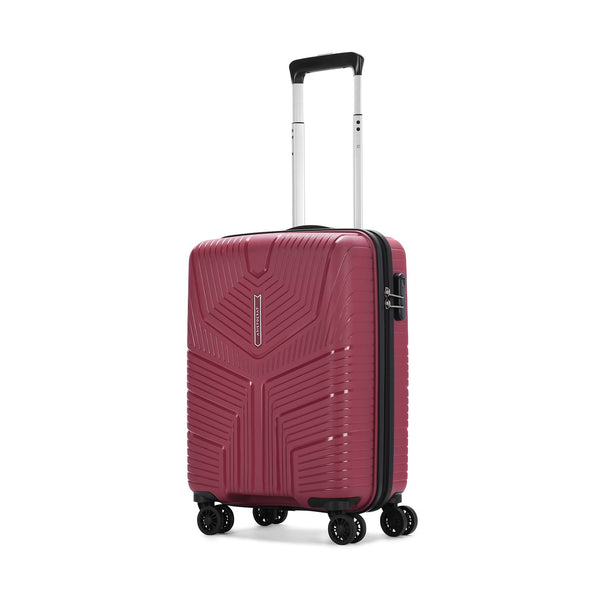 Aristocrat Polypropylene Prime Cabin 55 Cm(Small) Spinner 8 Wheels Trolley Bags for Travel Hard Case Luggage, Lightweight Bag & Combination Lock (Green) | 7-Year Warranty