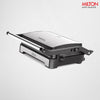 Milton Insta Grill Sandwich Maker, 180° Open Sandwich Griller and Toaster, 1000 Watt Sandwich Maker Electric Griller for Home, Auto Cut off, 2 Year Warranty, Silver