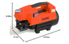 Agaro Supreme High Pressur Washer 1800w 120Bar No.33715