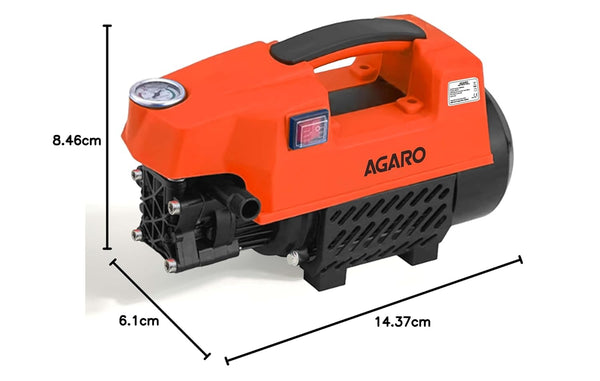 Agaro Supreme High Pressur Washer 1800w 120Bar No.33715