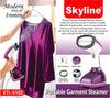 Skyline 1500W Portable Garment Steamer – Compact Wrinkle Removal Solution