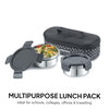 Cello MF Fresh Pro S.S Container2x300ml Lunch Box