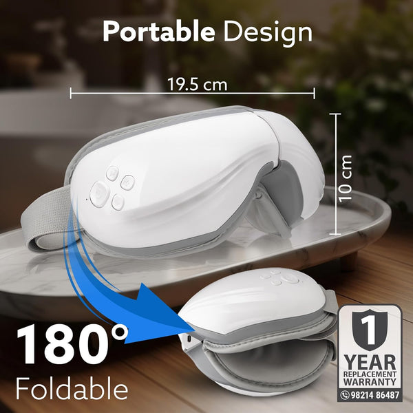 AGARO Supreme Eye Massager with Lukewarm Heat No.34281