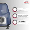 Milton Ascent Mixer Grinder, ISI Certified, Grindstone Blade Technology with Noise Limiting design, 3 Jar, 800 W (22000 RPM), 5 yr motor warranty, 2 yr product warranty