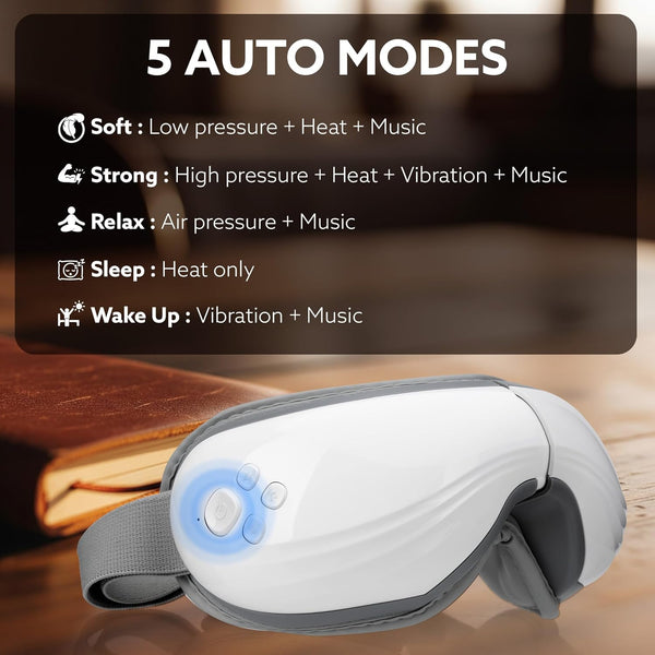 AGARO Supreme Eye Massager with Lukewarm Heat No.34281