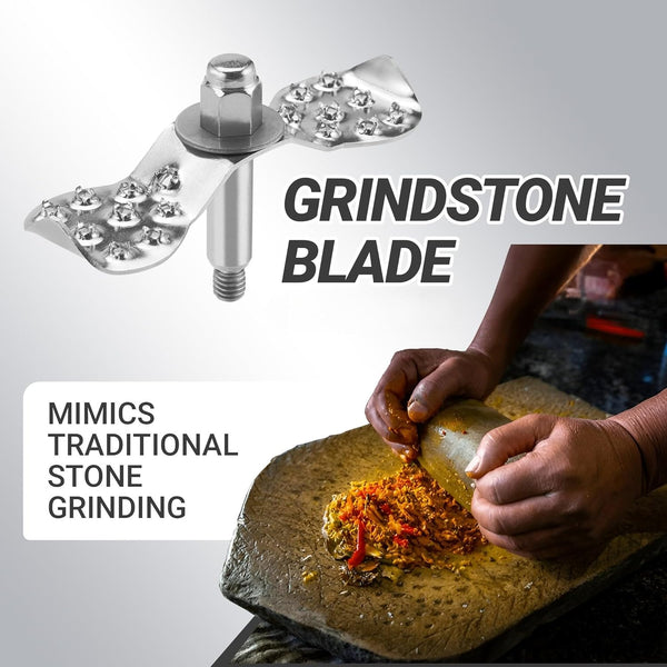 Milton Ascent Mixer Grinder, ISI Certified, Grindstone Blade Technology with Noise Limiting design, 3 Jar, 800 W (22000 RPM), 5 yr motor warranty, 2 yr product warranty