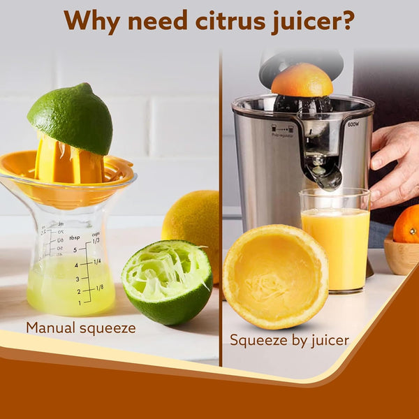 AGARO Regency Electric Citrus Juicer 350W, 650 ml No.34289