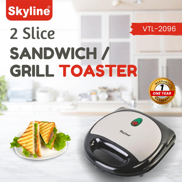 Skyline Sandwich \ Grill Toaster 750w VTL-2095