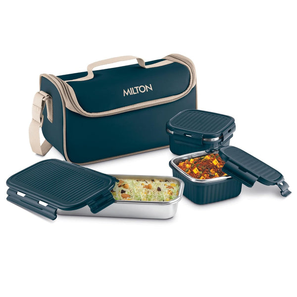 Milton Softline Tiffin Lush Lunch 2x300ml & 1x600ml Container