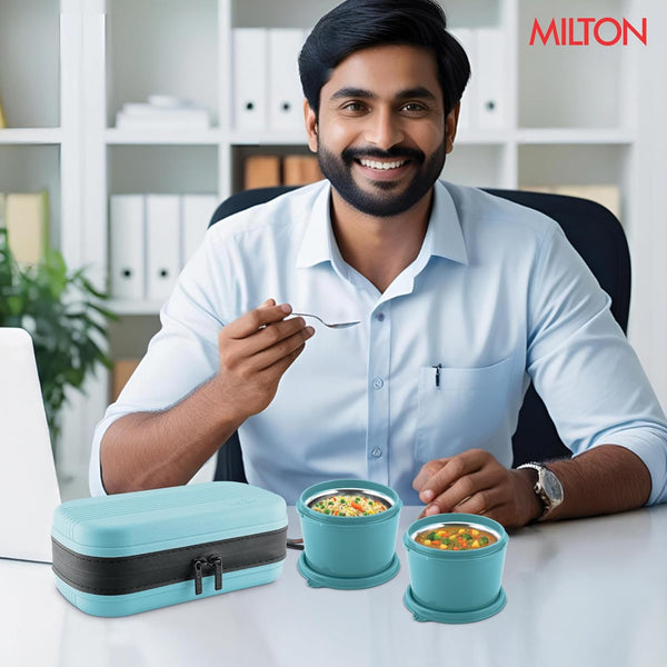 Milton Town Case 2x450ml Container Lunch Box | MOQ: 4 pcs