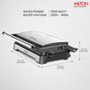 Milton Insta Grill Sandwich Maker, 180° Open Sandwich Griller and Toaster, 1000 Watt Sandwich Maker Electric Griller for Home, Auto Cut off, 2 Year Warranty, Silver