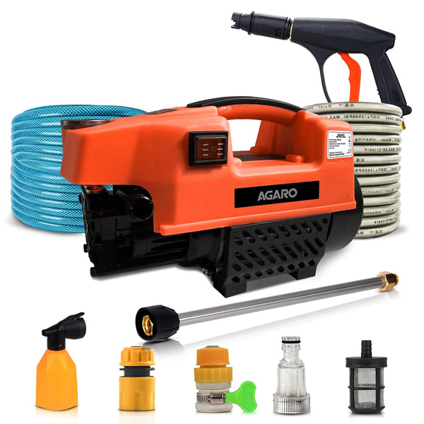 Agaro Supreme High Pressur Washer 1800w 120Bar No.33715
